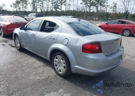 2013 Dodge Avenger Se from USA, damaged, VIN 1C3CDZAB0DN650966